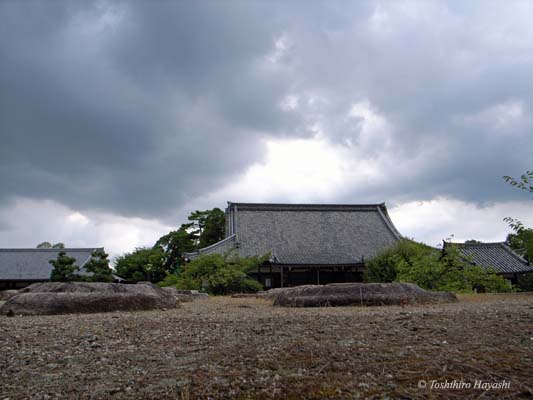 Clouds above Saidai-ji Temple