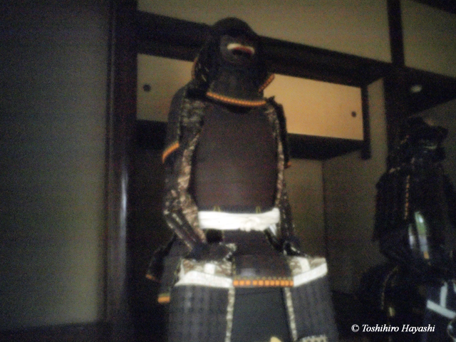 Armor of samurai residences